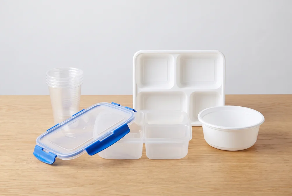 Hushålls termoplastförpackningar